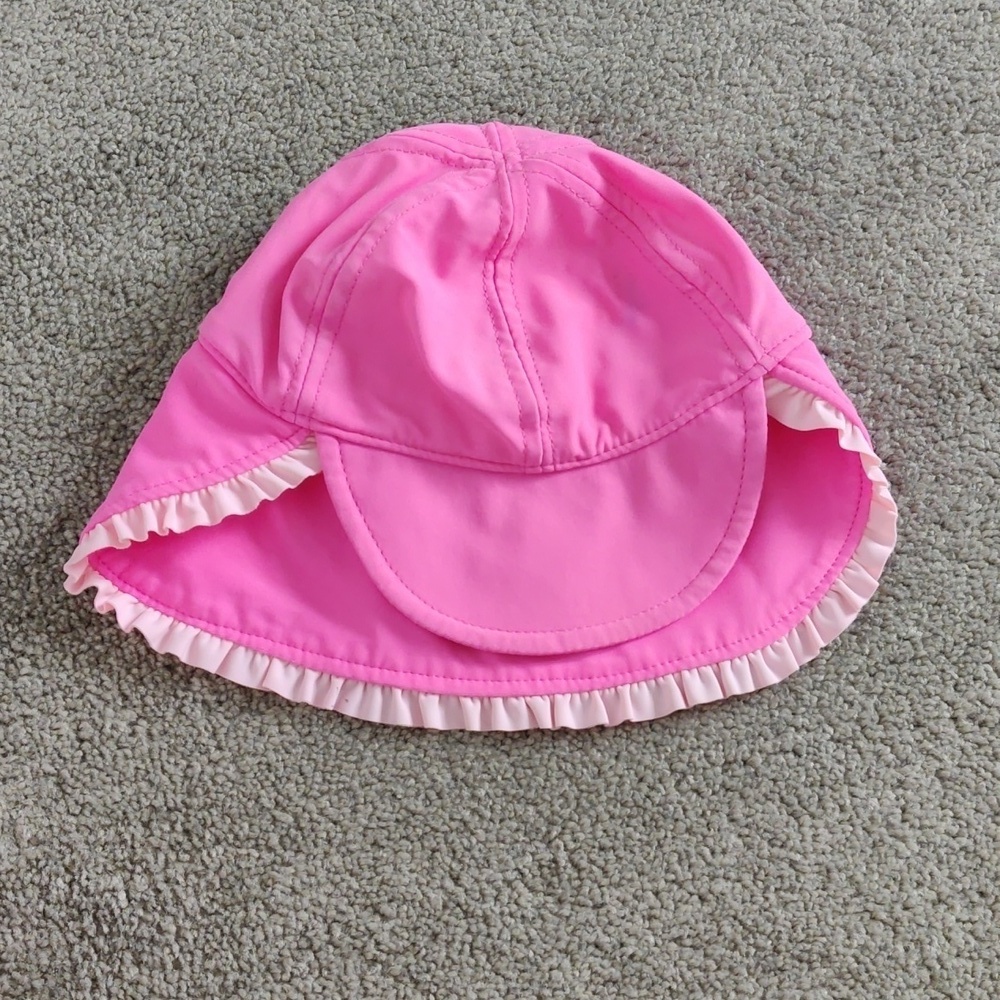 Koala Kids Baby Girl Swim Hat Sun Hat Pink Size 6-12 Months
